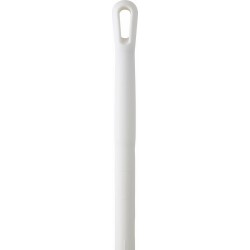 Manche en acier inoxydable Vikan, Ø31 mm, 1510 mm, Blanc - ref:29395