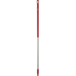 Manche en acier inoxydable Vikan, Ø31 mm, 1510 mm, Rouge - ref:29394