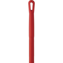 Manche en acier inoxydable Vikan, Ø31 mm, 1510 mm, Rouge - ref:29394