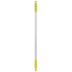 Manche en aluminium Vikan, Ø22 mm, 840 mm, Jaune - ref:29316