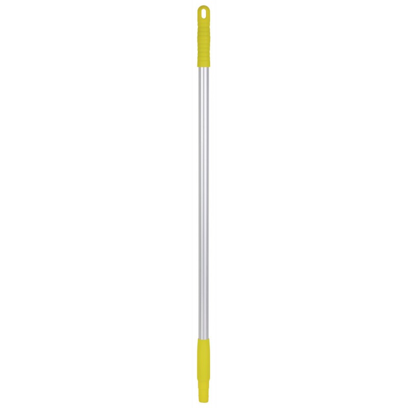 Manche en aluminium Vikan, Ø22 mm, 840 mm, Jaune - ref:29316