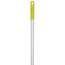 Manche en aluminium Vikan, Ø22 mm, 840 mm, Jaune - ref:29316