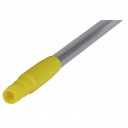 Manche en aluminium Vikan, Ø22 mm, 840 mm, Jaune - ref:29316