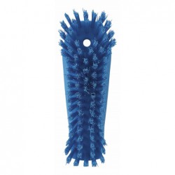 Brosse à main L Vikan, 200 mm, Dur, Bleu - ref:38903