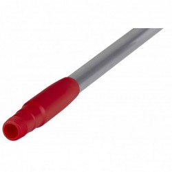 Manche en aluminium Vikan, Ø22 mm, 840 mm, Rouge - ref:29314