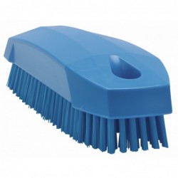 Brosse à main S / Brosse à ongles  Vikan, 130 mm, Dur, Bleu - ref:64403