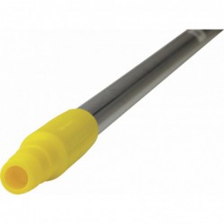 Manche en aluminium Vikan, Ø25 mm, 1460 mm, Jaune - ref:29596