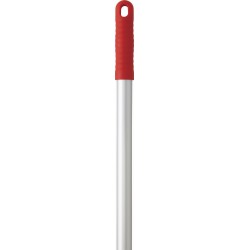 Manche en aluminium Vikan, Ø25 mm, 1460 mm, Rouge - ref:29594