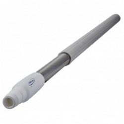 Manche inox Vikan, Ø31 mm, 1025 mm, Blanc - ref:29835