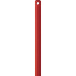 Manche inox Vikan, Ø31 mm, 1025 mm, Rouge - ref:29834