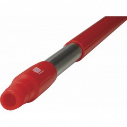 Manche inox Vikan, Ø31 mm, 1025 mm, Rouge - ref:29834